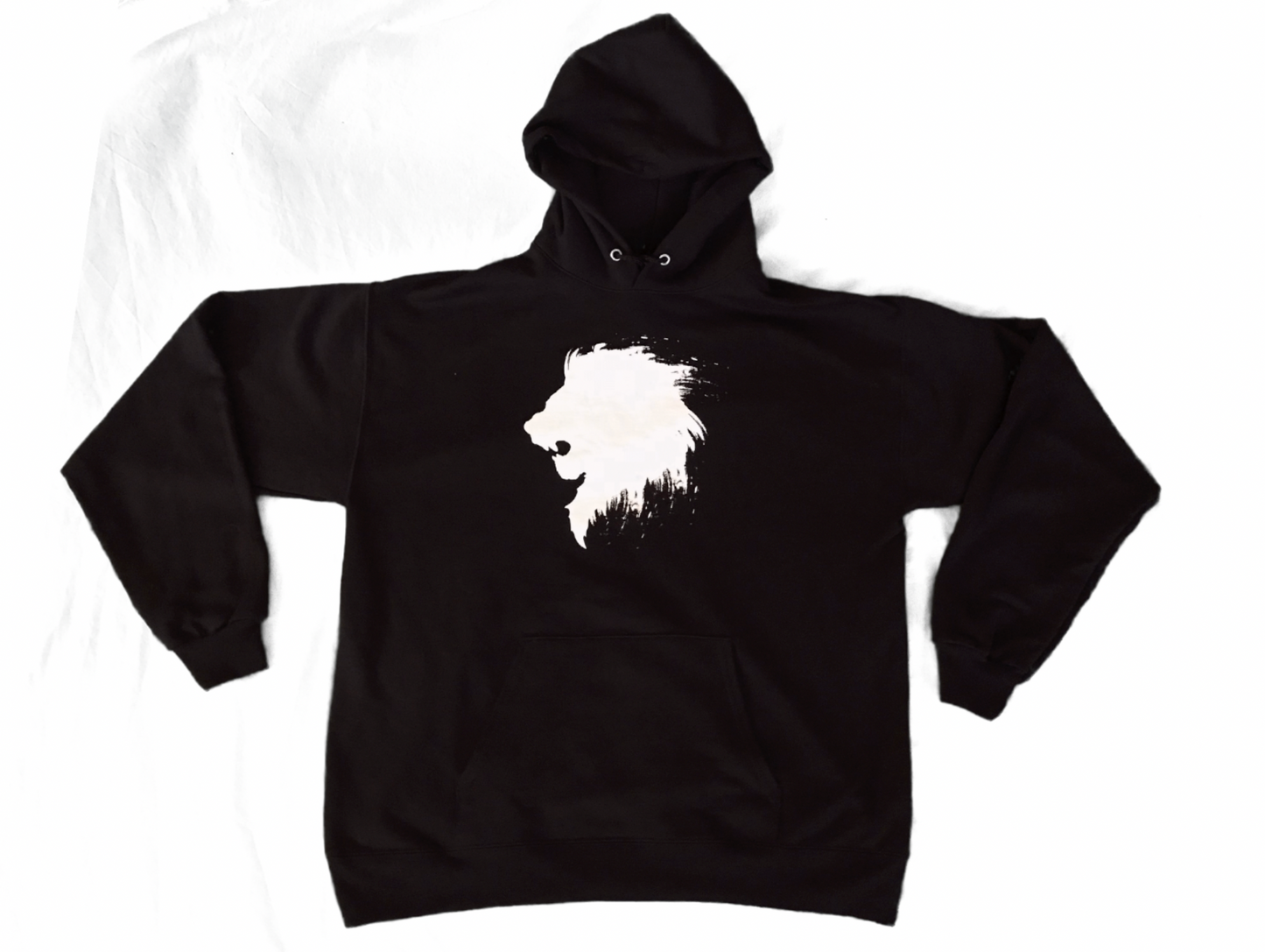 Pullover Lion Head Hooded Sweatshirt